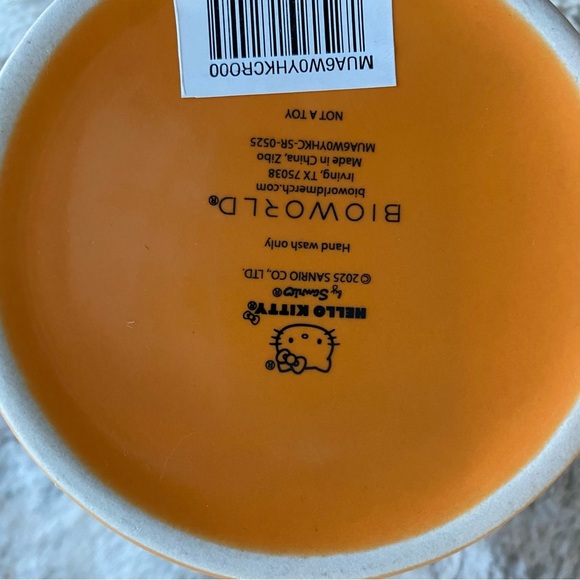 Hello Kitty Pirate Orange Halloween Pumpkin Collectible Mug New - Picture 11 of 12